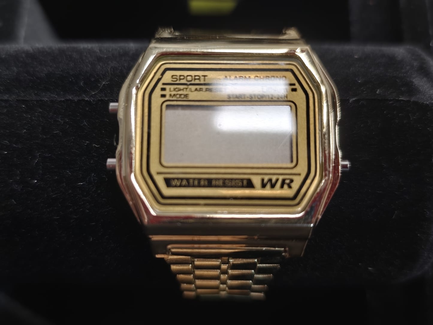 Reloj New Retro Dorado 🩷✨