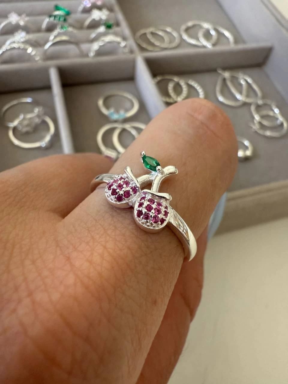 Anillo Cerezas 🍒