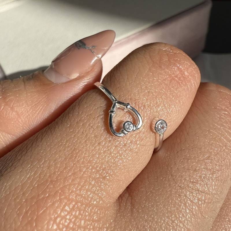 Anillo Falange Formita de Estetoscopio 🩺