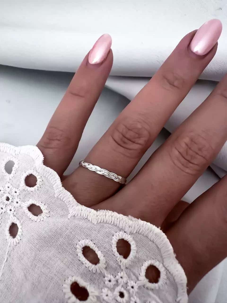 Anillo Trenzado Fino ✨