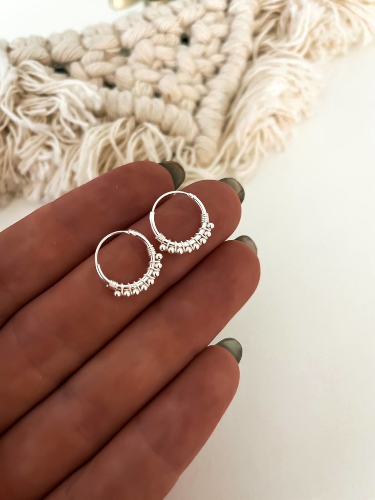 Aros Rosalía 1,2 cm ✨