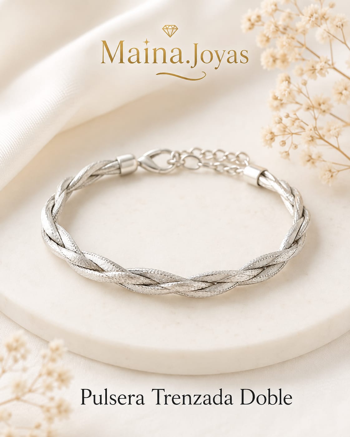 Pulsera Trenzada Doble