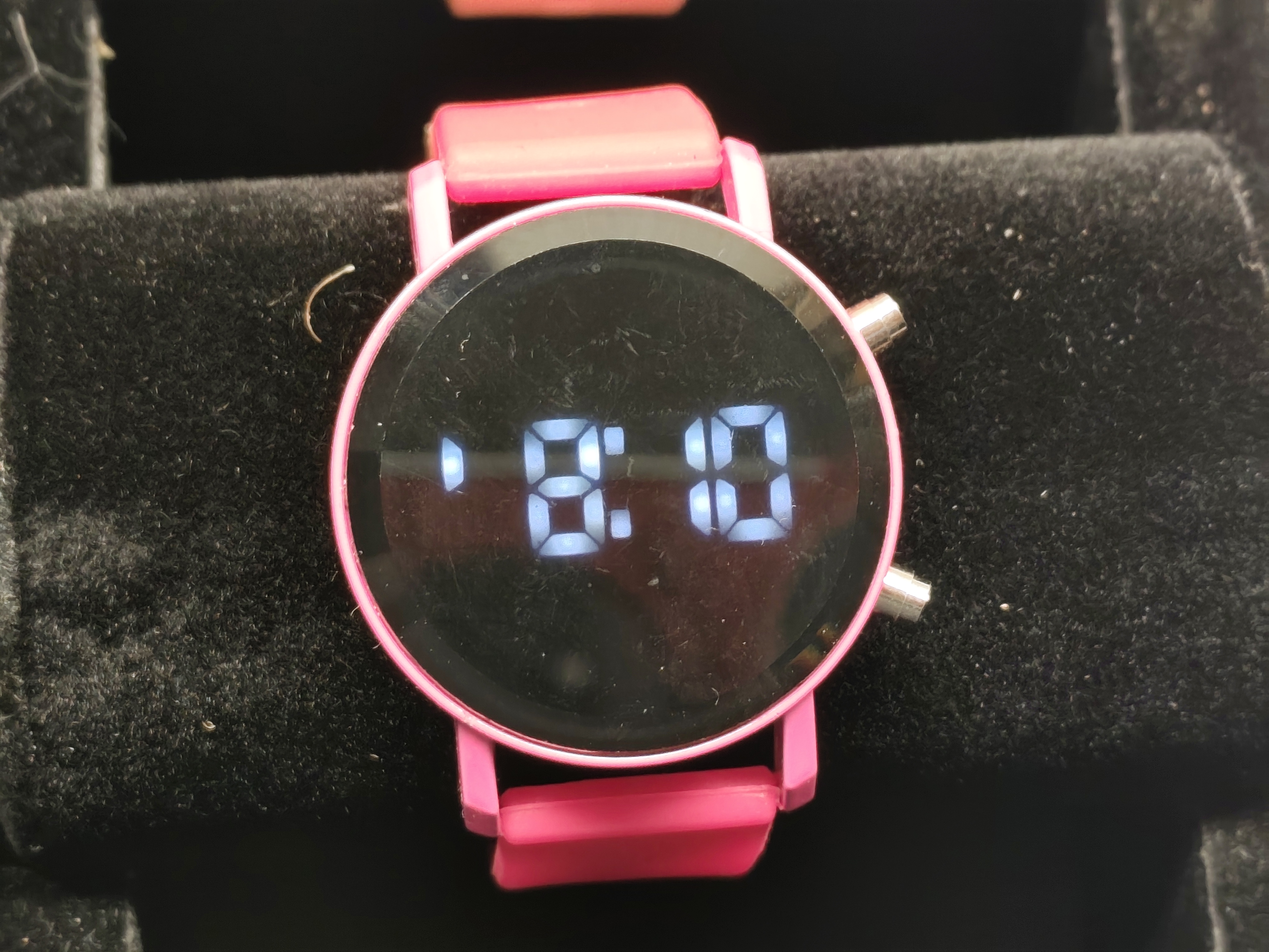 Reloj Digital Fucsia 🩷