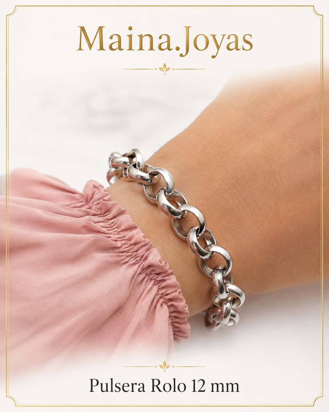 Pulsera Rolo 12mm