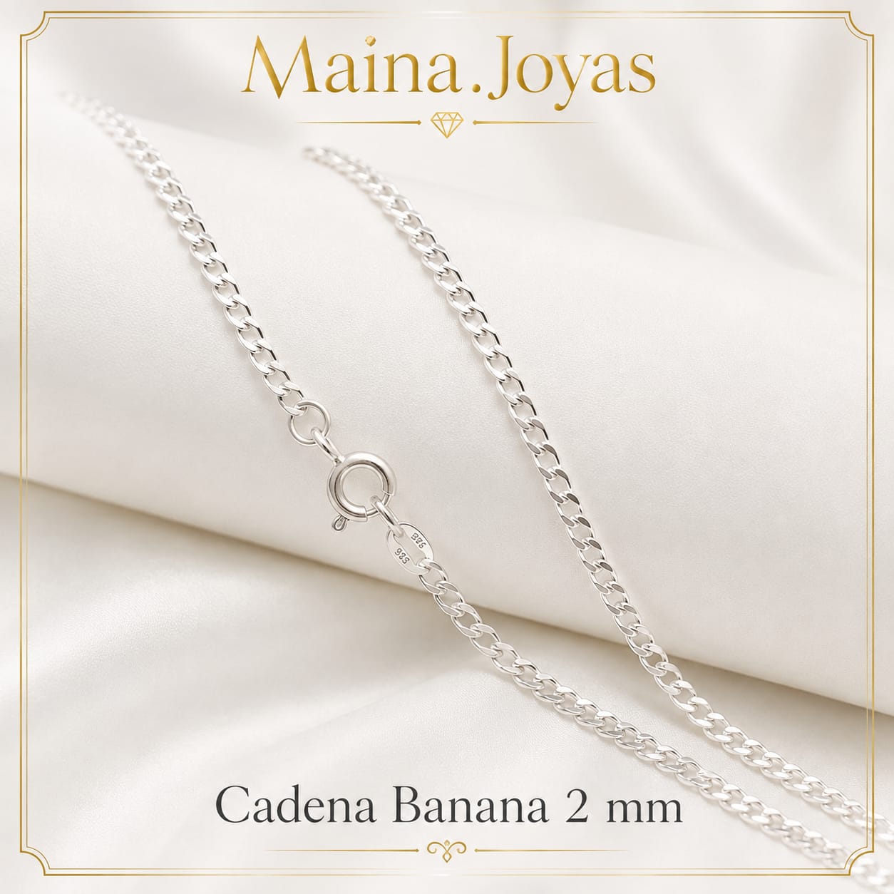 Cadena Banana 2mm