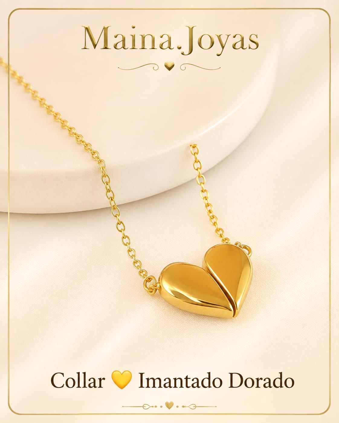 Collar 💛 Imantado Dorado