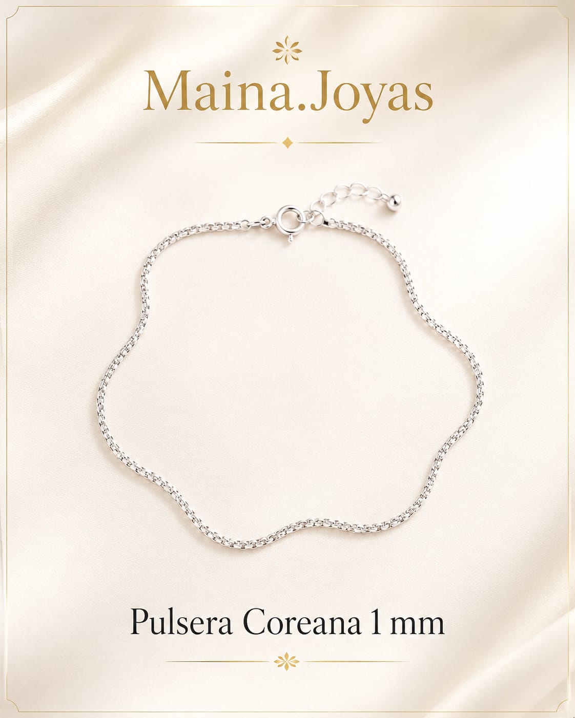 Pulsera Coreana 1mm
