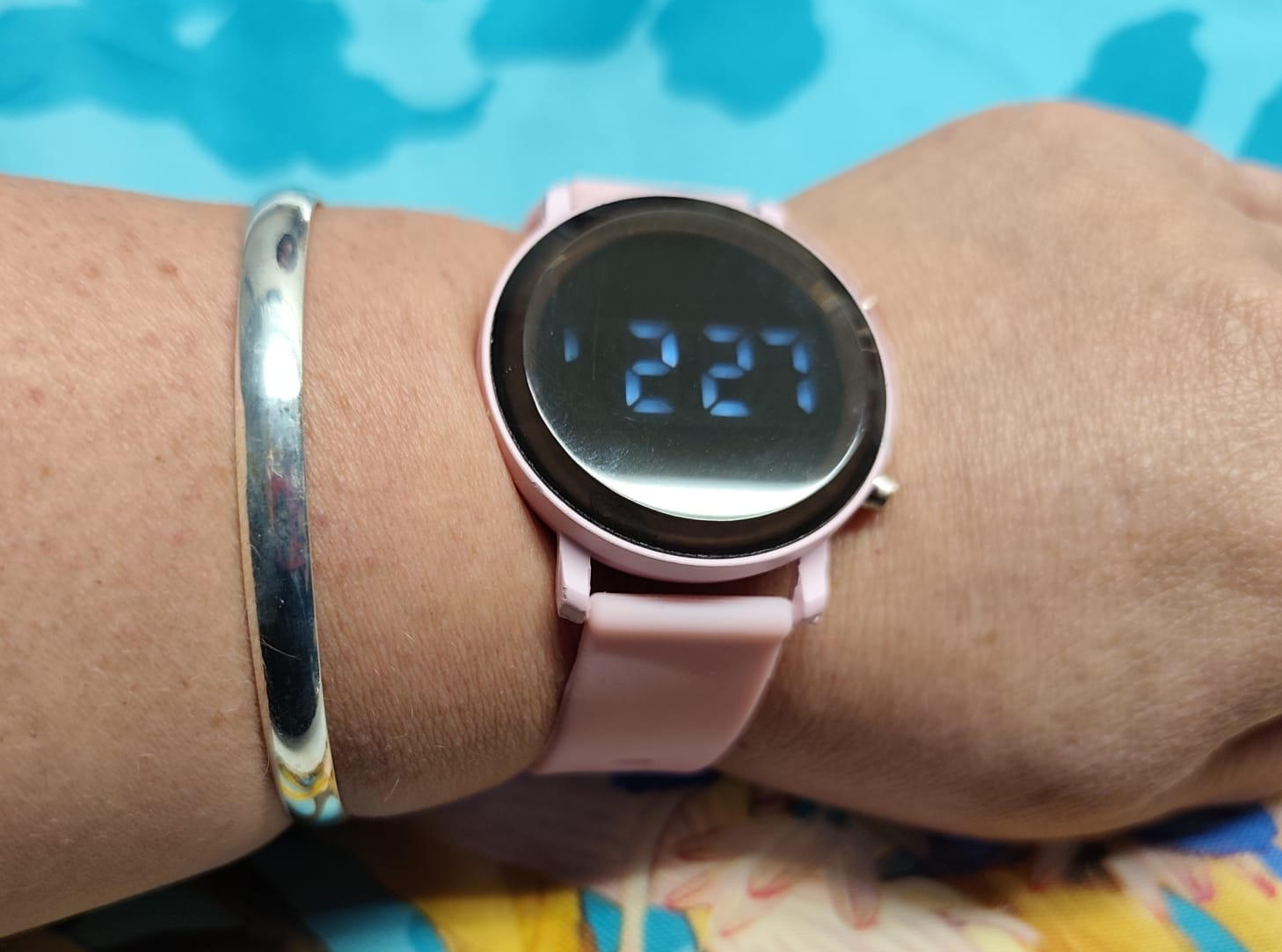 Reloj Digital Rosa