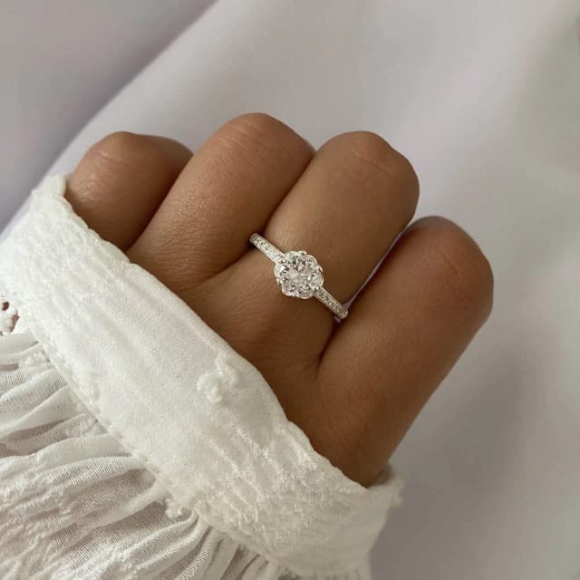 Anillo Plata Cubics ✨