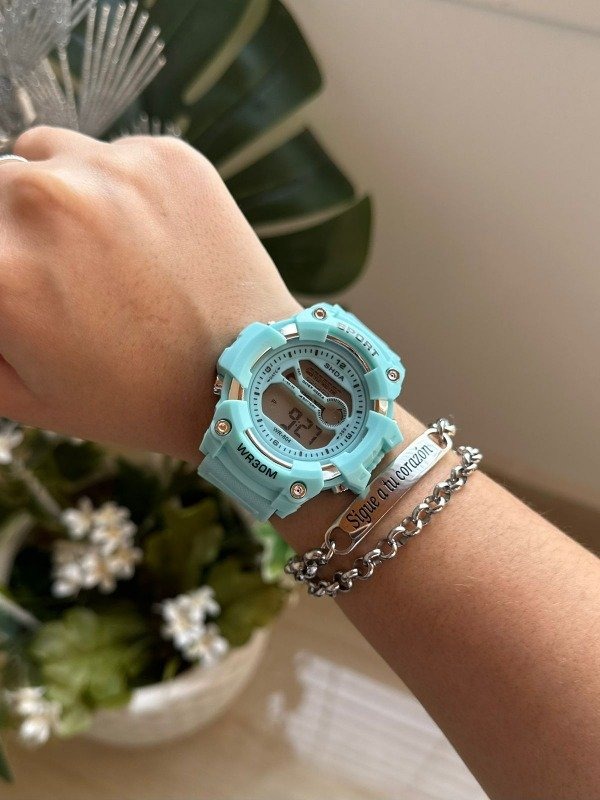 Reloj Jazmín Celeste