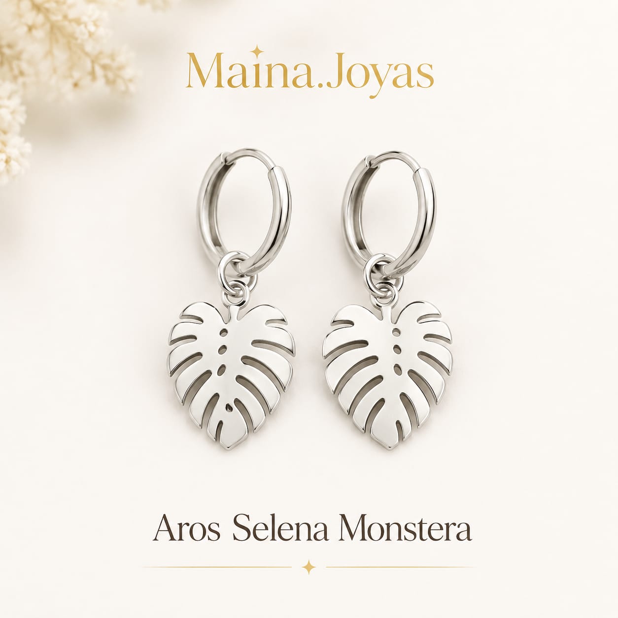 Aros Selena Monstera ✨