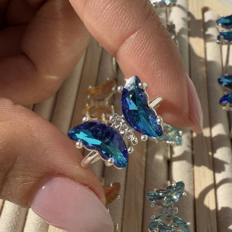Anillo Mariposa 🦋 Azul 💙