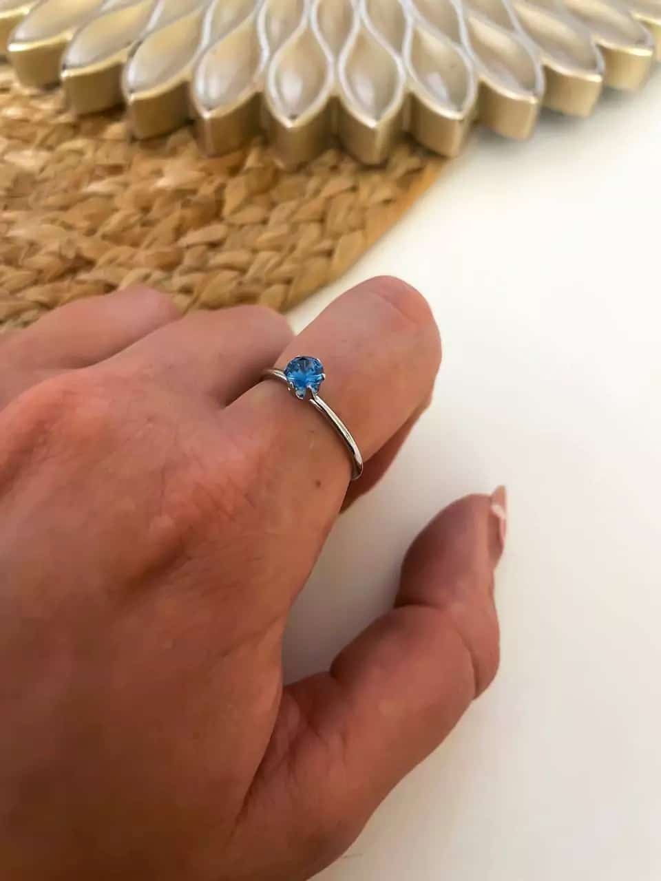 Anillo Maxi Yuri Azul 💙