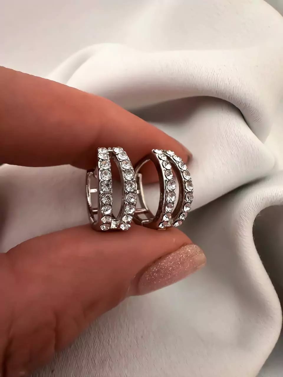 Aros Doble Curva Cubik ✨