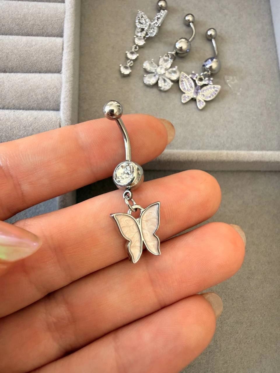 Piercing Mariposa 🦋 Nácar