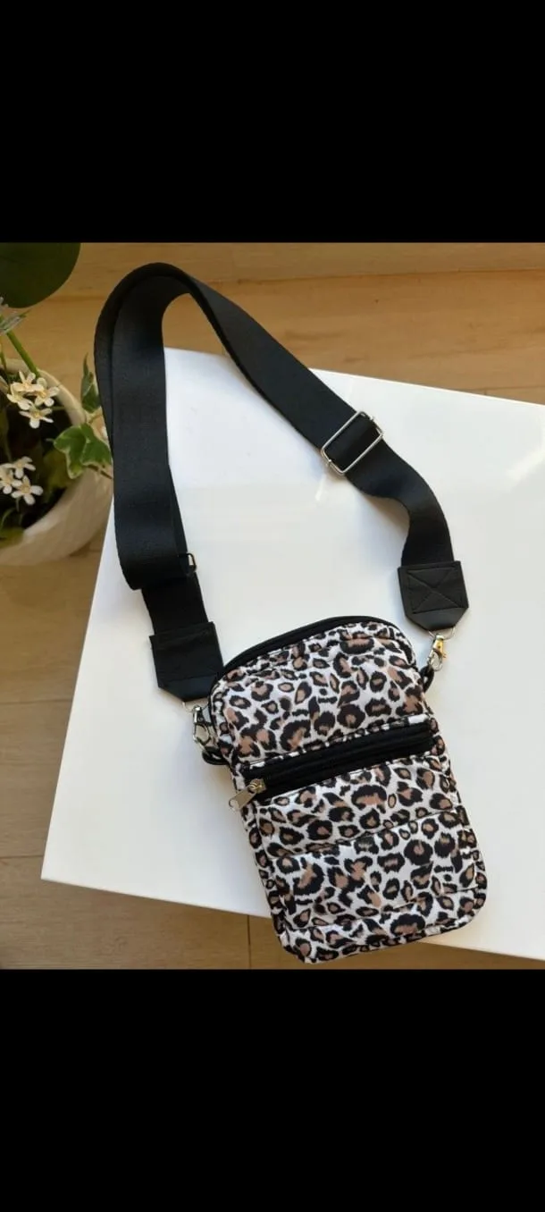 Porta Celular Microfibra Animal Print