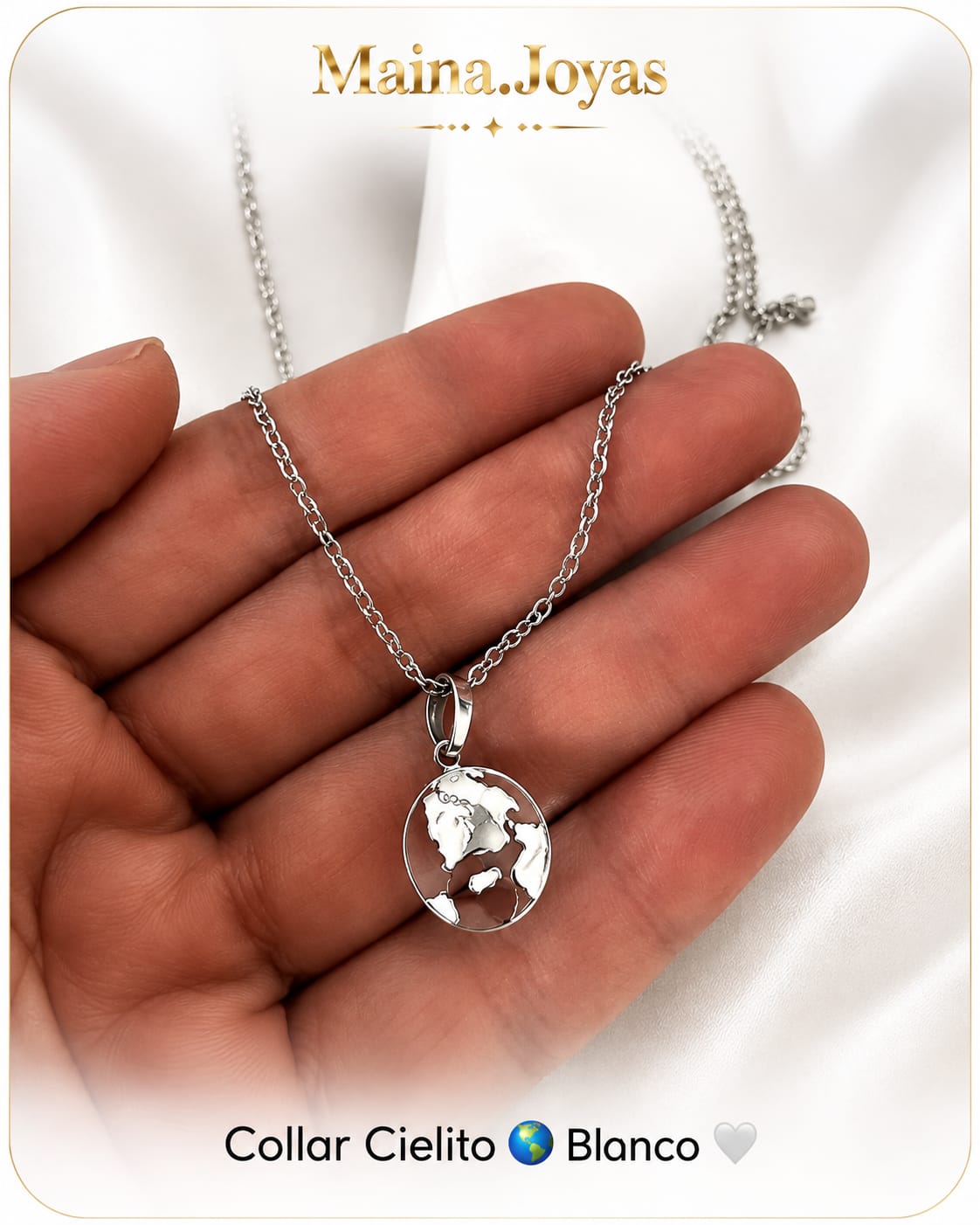Collar Cielito 🌎 Blanco 🤍