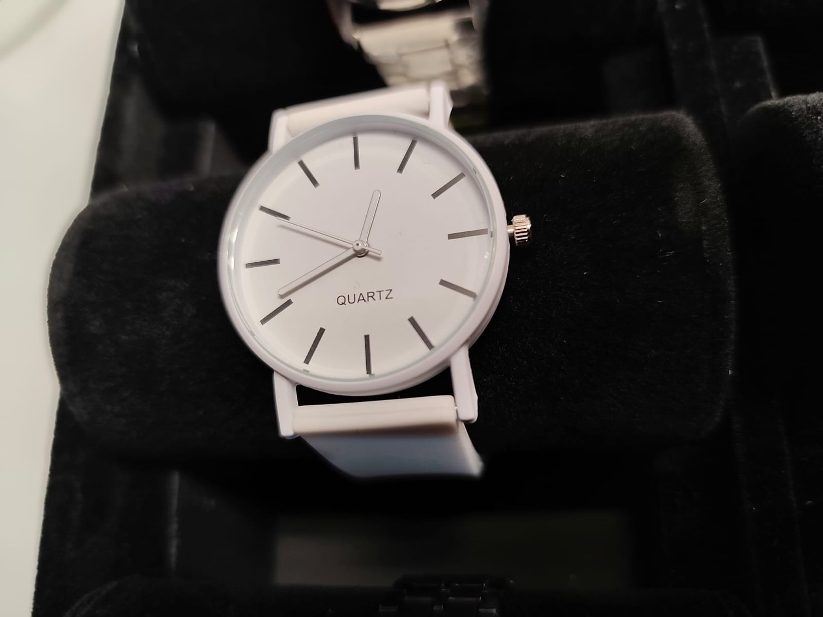 Reloj Ginger dial Blanco Grande 3,5cm ✨
